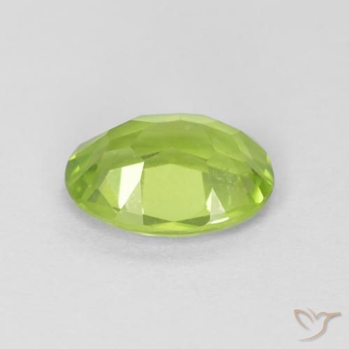 Peridot Gemstone in 8 x 6 mm (calibrated) Size for Sale, Peridot Stone in Medium Green Color