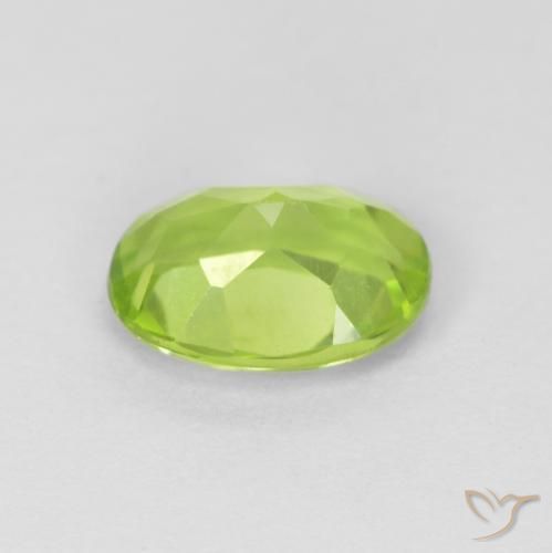 Peridot Gemstone in 8 x 6 mm (calibrated) Size for Sale, Peridot Stone in Lively Green Color