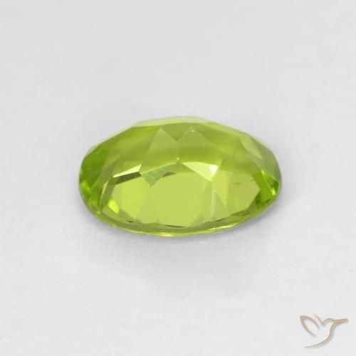 Peridot Gemstone in 8 x 6 mm (calibrated) Size for Sale, Peridot Stone in Lively Green Color