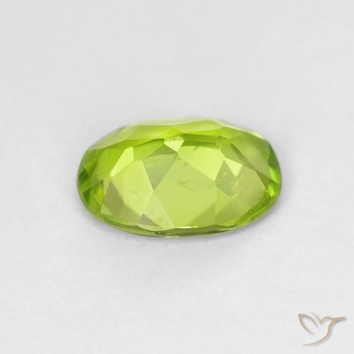 Peridot Gemstone in 8 x 6 mm (calibrated) Size for Sale, Peridot Stone in Yellowish Green Color