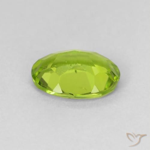 Peridot Gemstone in 7.7 x 5.5 mm Size for Sale, Peridot Stone in Bright Green Color
