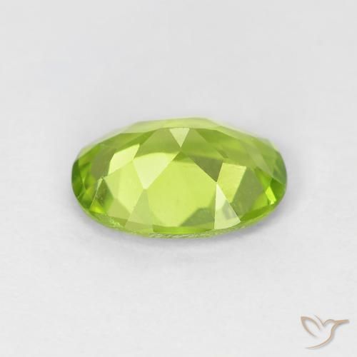 Peridot Gemstone in 8 x 6 mm (calibrated) Size for Sale, Peridot Stone in Lively Green Color