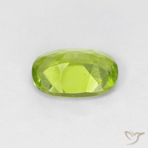 Peridot Gemstone in 7 x 5 mm (calibrated) Size for Sale, Peridot Stone in Lively Yellowish Green Color
