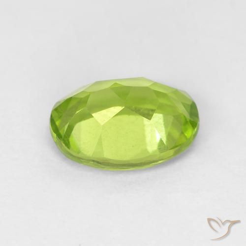 Peridot Gemstone in 8 x 6 mm (calibrated) Size for Sale, Peridot Stone in Yellowish Green Color