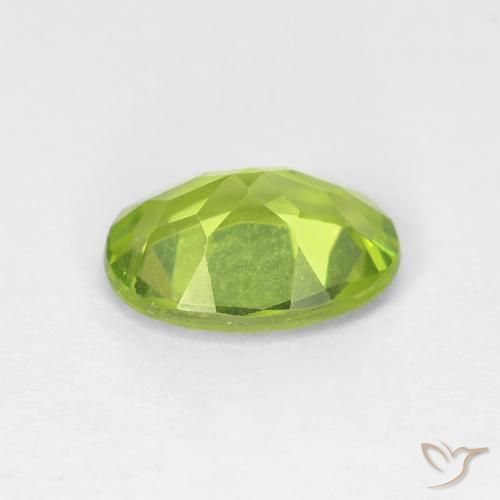 Peridot Gemstone in 8 x 6 mm (calibrated) Size for Sale, Peridot Stone in Yellowish Green Color