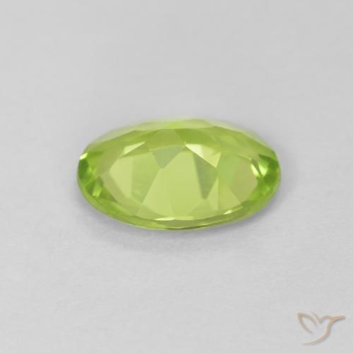 Peridot Gemstone in 8 x 6 mm (calibrated) Size for Sale, Peridot Stone in Medium Green Color