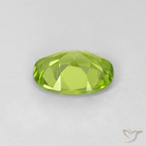 Peridot Gemstone in 7.5 x 5.7 mm Size for Sale, Peridot Stone in Lively Green Color