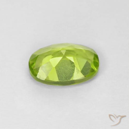 Peridot Gemstone in 7 x 5 mm (calibrated) Size for Sale, Peridot Stone in Lively Green Color