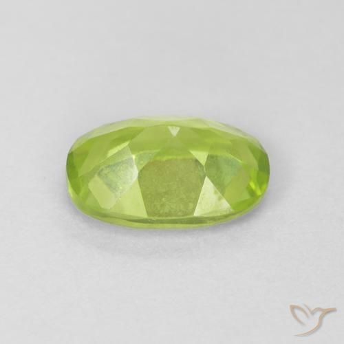 Peridot Gemstone in 7 x 5 mm (calibrated) Size for Sale, Peridot Stone in Bright Green Color