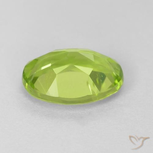 Peridot Gemstone in 8 x 6 mm (calibrated) Size for Sale, Peridot Stone in Bright Green Color