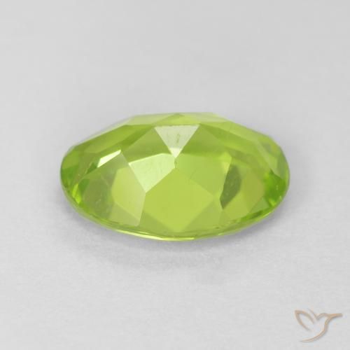 Peridot Gemstone in 8 x 6 mm (calibrated) Size for Sale, Peridot Stone in Bright Green Color