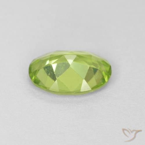 Peridot Gemstone in 7 x 5 mm (calibrated) Size for Sale, Peridot Stone in Bright Green Color