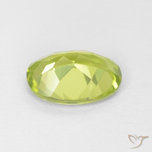 Peridot Gemstone in 8 x 6 mm (calibrated) Size for Sale, Peridot Stone in Yellowish Green Color