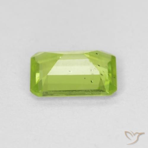 Peridot Gemstone in 7 x 5 mm (calibrated) Size for Sale, Peridot Stone in Medium Green Color