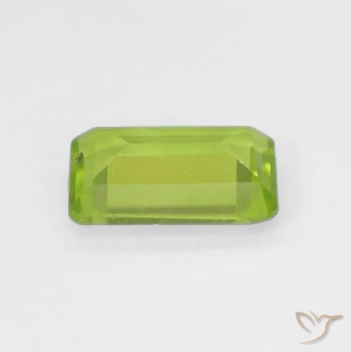 Peridot Gemstone in 7 x 5 mm (calibrated) Size for Sale, Peridot Stone in Bright Green Color