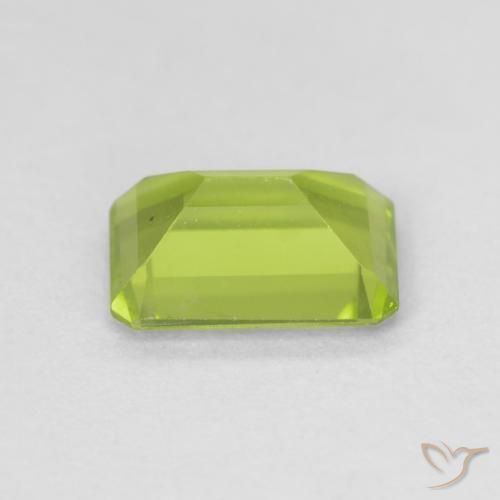 Peridot Gemstone in 7 x 5 mm (calibrated) Size for Sale, Peridot Stone in Bright Green Color