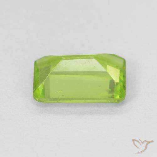 Peridot Gemstone in 7 x 5 mm (calibrated) Size for Sale, Peridot Stone in Bright Green Color