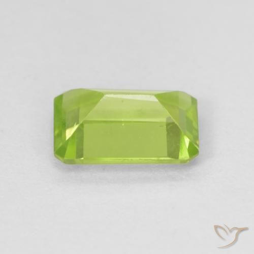 Peridot Gemstone in 7 x 5 mm (calibrated) Size for Sale, Peridot Stone in Bright Green Color