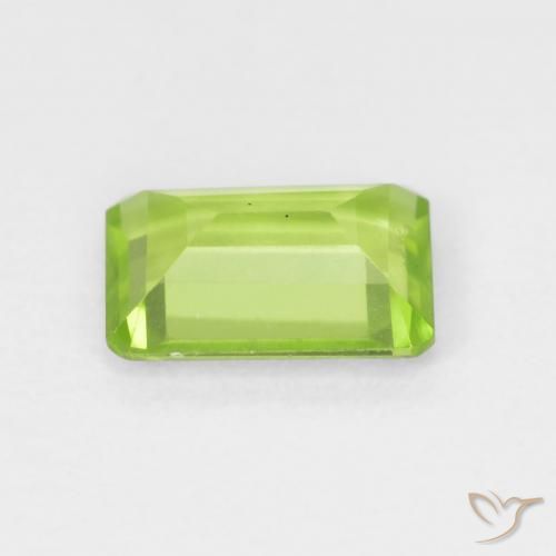 Peridot Gemstone in 7 x 5 mm (calibrated) Size for Sale, Peridot Stone in Medium Green Color