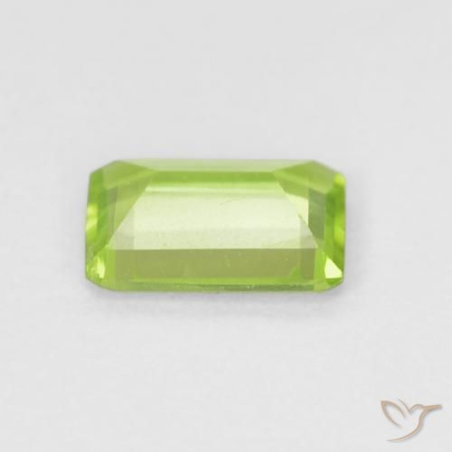 Peridot Gemstone in 7 x 5 mm (calibrated) Size for Sale, Peridot Stone in Medium Green Color
