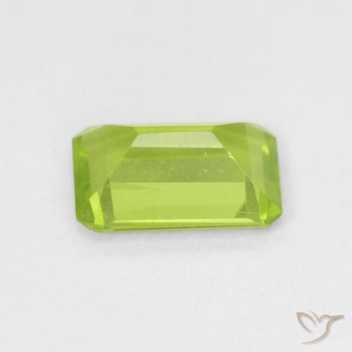 Peridot Gemstone in 7 x 5 mm (calibrated) Size for Sale, Peridot Stone in Bright Green Color