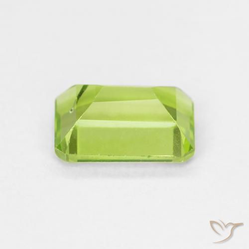 Peridot Gemstone in 7 x 5 mm (calibrated) Size for Sale, Peridot Stone in Bright Green Color