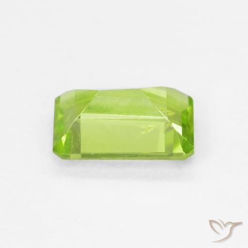 Peridot Gemstone in 7 x 5 mm (calibrated) Size for Sale, Peridot Stone in Bright Green Color