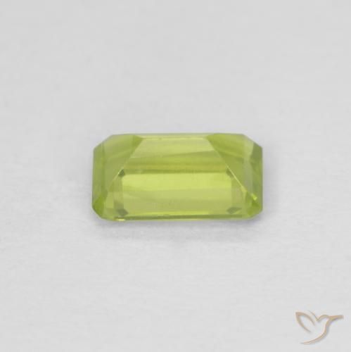 Peridot Gemstone in 6 x 4 mm (calibrated) Size for Sale, Peridot Stone in Medium Green Color