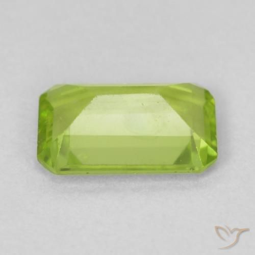 Peridot Gemstone in 7 x 5 mm (calibrated) Size for Sale, Peridot Stone in Bright Green Color