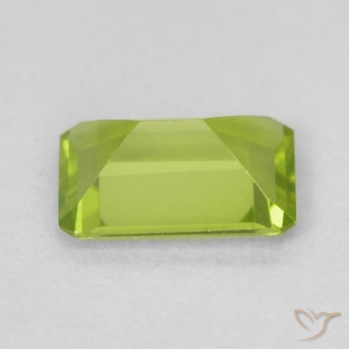 Peridot Gemstone in 7 x 5 mm (calibrated) Size for Sale, Peridot Stone in Medium Green Color