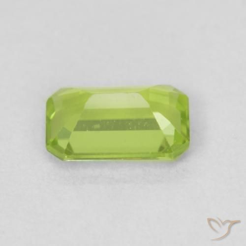Peridot Gemstone in 6 x 4 mm (calibrated) Size for Sale, Peridot Stone in Lively Yellowish Green Color