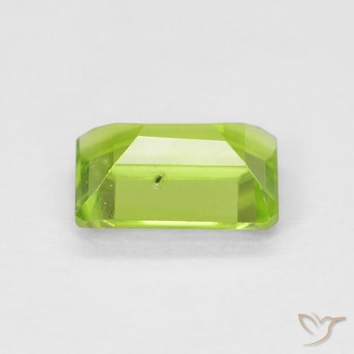 Peridot Gemstone in 7 x 5 mm (calibrated) Size for Sale, Peridot Stone in Medium Green Color