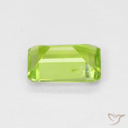 Peridot Gemstone in 7 x 5 mm (calibrated) Size for Sale, Peridot Stone in Medium Green Color