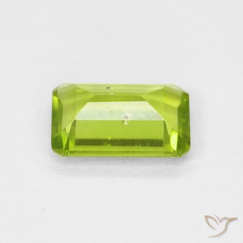 Peridot Gemstone in 7 x 5 mm (calibrated) Size for Sale, Peridot Stone in Bright Green Color