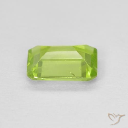 Peridot Gemstone in 7 x 5 mm (calibrated) Size for Sale, Peridot Stone in Bright Green Color