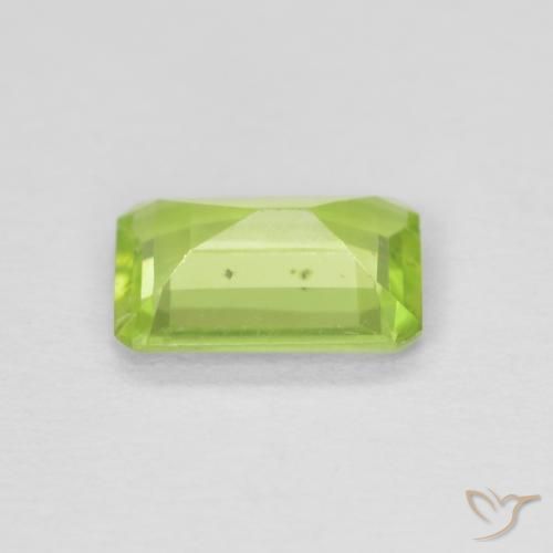 Peridot Gemstone in 7 x 5 mm (calibrated) Size for Sale, Peridot Stone in Bright Green Color