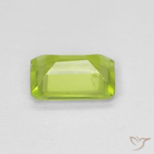 Peridot Gemstone in 7 x 5 mm (calibrated) Size for Sale, Peridot Stone in Bright Green Color