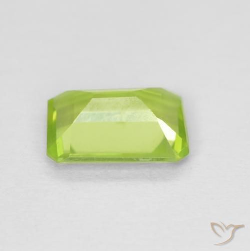 Peridot Gemstone in 7 x 5 mm (calibrated) Size for Sale, Peridot Stone in Bright Green Color