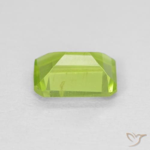 Peridot Gemstone in 7 x 5 mm (calibrated) Size for Sale, Peridot Stone in Bright Green Color