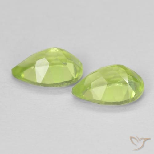 Peridot Gemstones in 6 x 4 mm (calibrated) Size for Sale, Peridot Stones in Lively Green Color