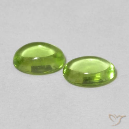 Peridot Gemstones in 6 x 4 mm (calibrated) Size for Sale, Peridot Stones in Lively Green Color