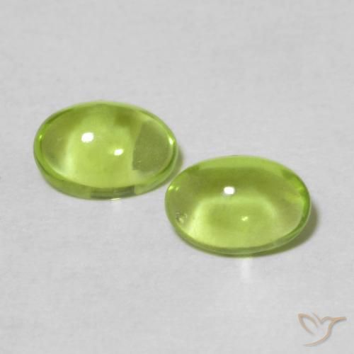 Peridoto ovalado de 0,99 ct, 6,1 x 4,1 mm Procedente de China, Photo A