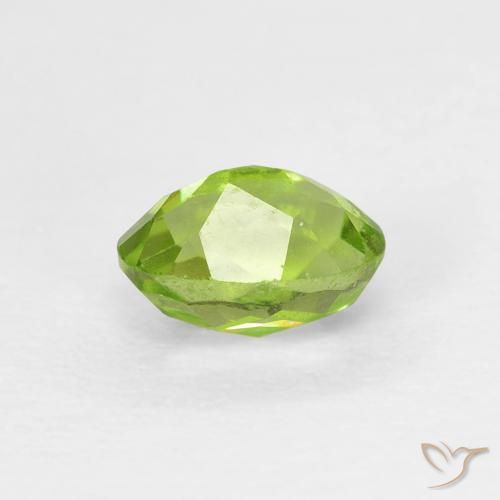 Peridot Gemstone in 6 x 4 mm (calibrated) Size for Sale, Peridot Stone in Light Lively Green Color