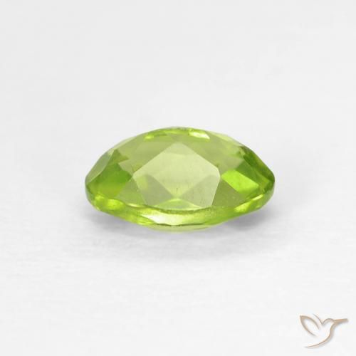 Peridot Gemstone in 6 x 4 mm (calibrated) Size for Sale, Peridot Stone in Light Lively Green Color