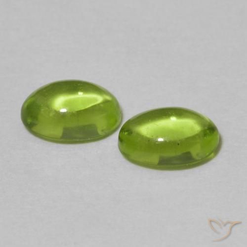 Peridot Gemstones in 6 x 4 mm (calibrated) Size for Sale, Peridot Stones in Yellowish Green Color