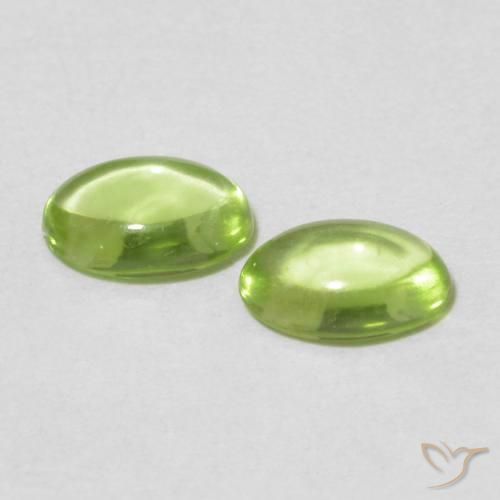 Peridot Gemstones in 6 x 4 mm (calibrated) Size for Sale, Peridot Stones in Lively Yellowish Green Color