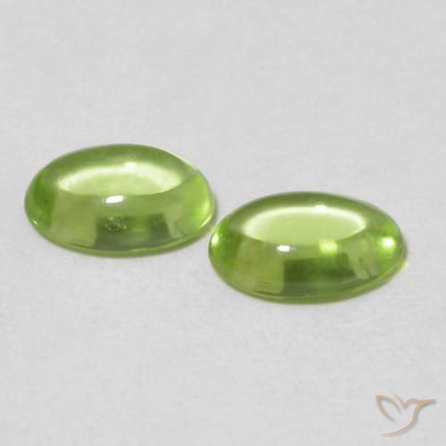 Peridot Gemstones in 6 x 4 mm (calibrated) Size for Sale, Peridot Stones in Lively Green Color