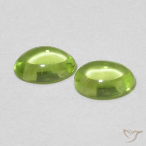 Peridot Gemstones in 6 x 4 mm (calibrated) Size for Sale, Peridot Stones in Bright Green Color