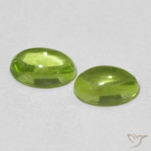 Peridot Gemstones in 6 x 4 mm (calibrated) Size for Sale, Peridot Stones in Lively Green Color