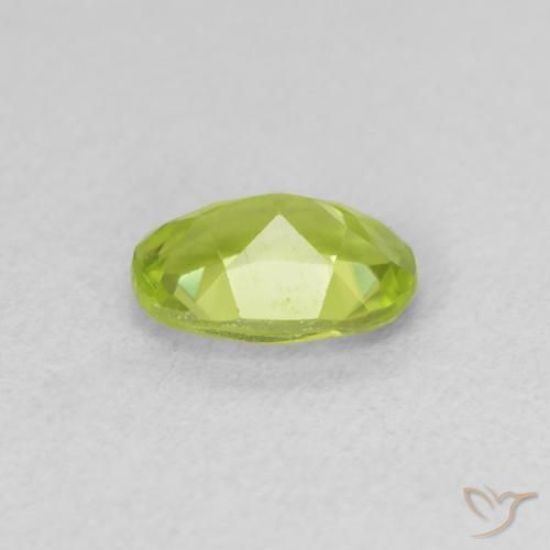 Peridot Gemstone in 7 x 5 mm (calibrated) Size for Sale, Peridot Stone in Yellowish Green Color